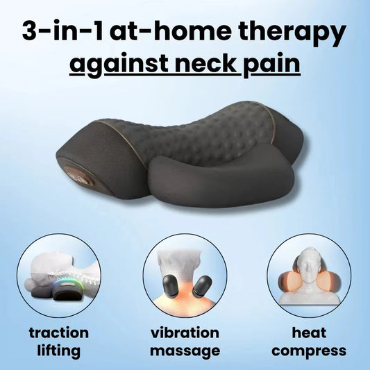 Heat, Traction, Vibration Neck Massager