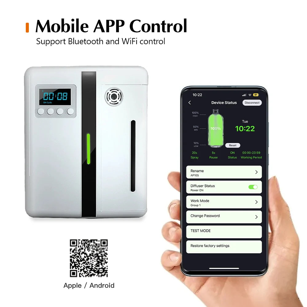 Aroma Fragrance Diffuser For Perfume Essential Oil Room Air Freshener