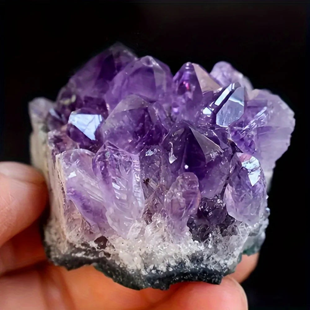 Natural Amethyst Ore Stone Cluster