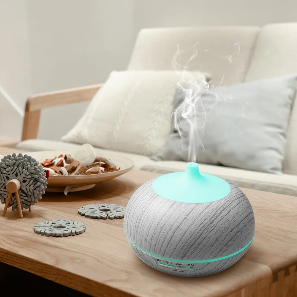 Essential Oil Air Humidifier/purifier, aromatherapy machine w/ colorful lights