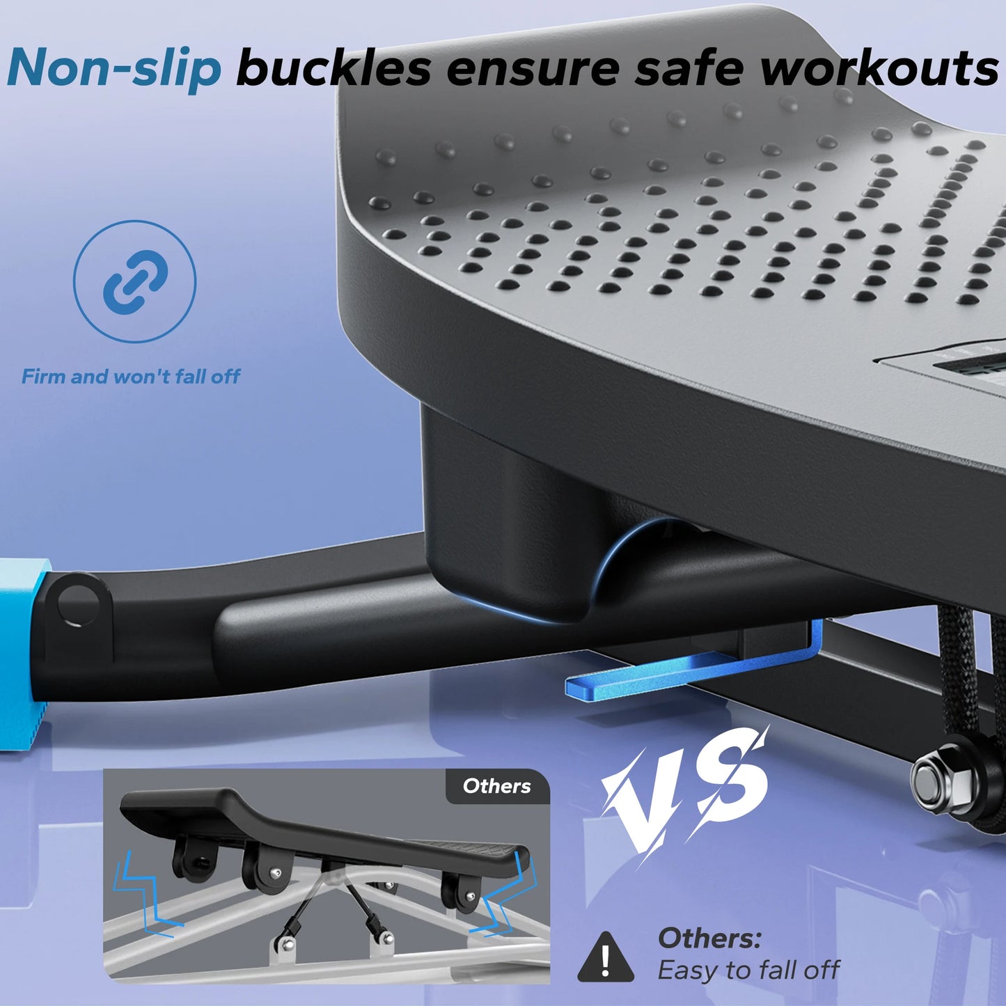 Simulated Ski Training Machine: Leg Exercise Cardio Fitness Full Body Aerobic Exercise Equipment