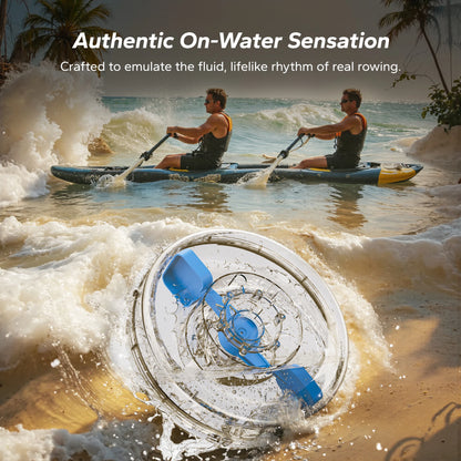 Foldable Water Rowing Machines with Monitor & Comfortable Seat