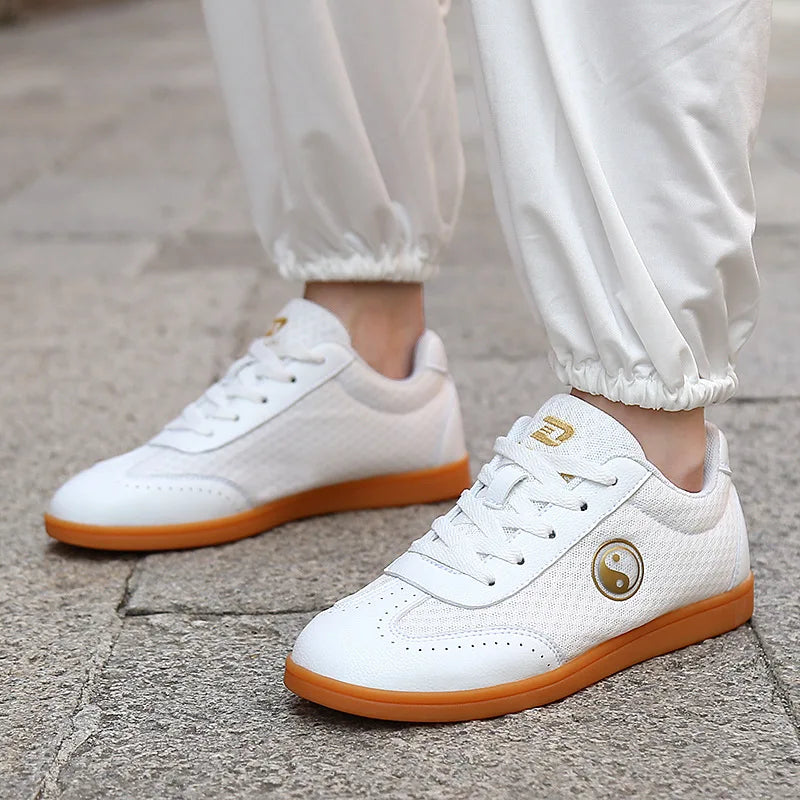 Men & Women Martial Arts Exercise Shoes, Tai Chi Kung Fu Performance