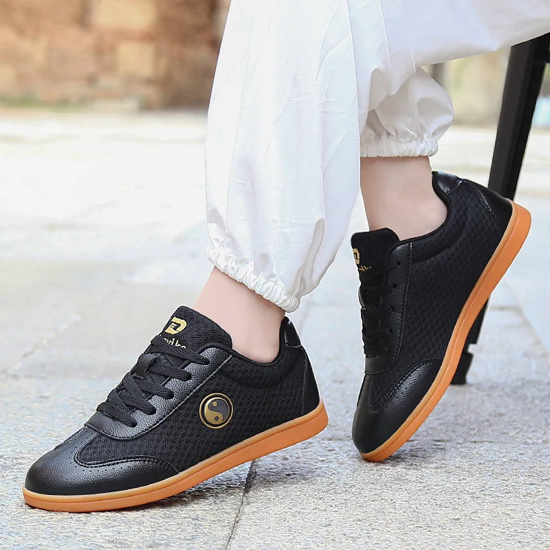 Men & Women Martial Arts Exercise Shoes, Tai Chi Kung Fu Performance
