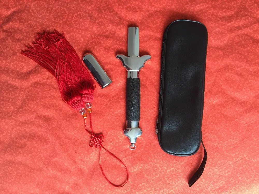 Taichi Martial Arts Yinyang Training Telescopic swords