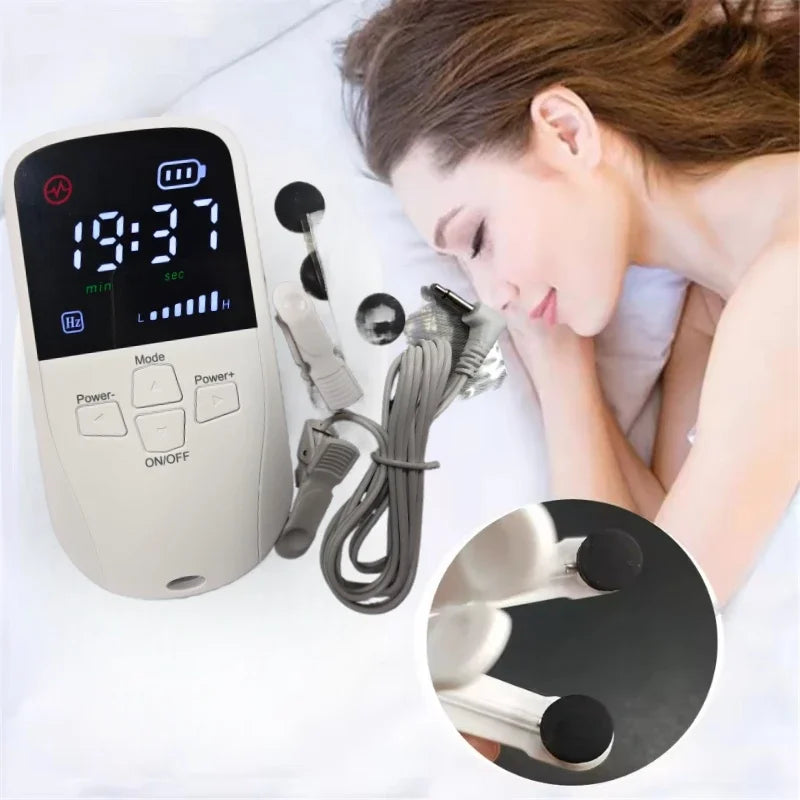 Home Brain Therapy Device Vagus Nerve Stimulation Ear Clip for Anxiety Stress Depression