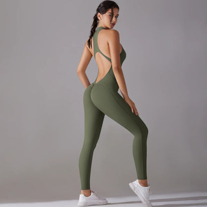 Women Control Lifting Sports Fitness Yoga Bodysuits