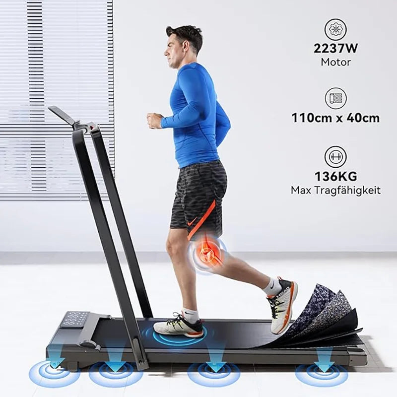 Foldable Under Desk Treadmill Exercise Machine