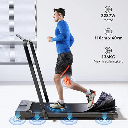 Foldable Under Desk Treadmill Exercise Machine