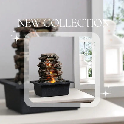 Water Fountain with Soothing Sound Machine