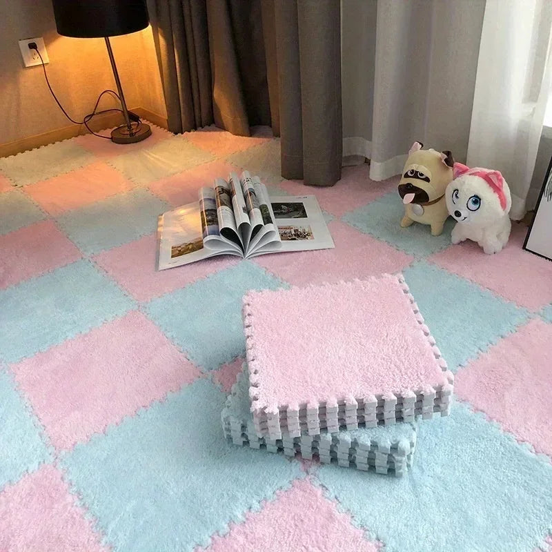 High-density EVA Foam Mat Kids Floor Padding Waterproof Workout Mats Non-Slip Splicing Rugs