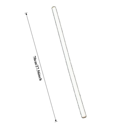 White Wax Martial Arts Tai Chi Solid Wooden Stick