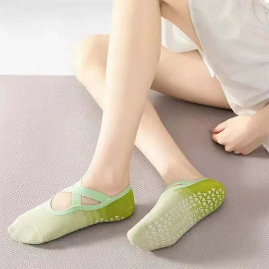 Yoga socks also suitable for Pilates workout