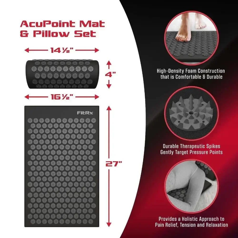 Acupressure Mat Set - Relieve Neck & Back Pain