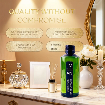 200ML Aromatherapy Replenisher Fluid Home Diffuser Essential Oils