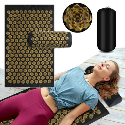 Acupressure Yoga Mat Pillow Massage Body/Foot  With Spikes Massager