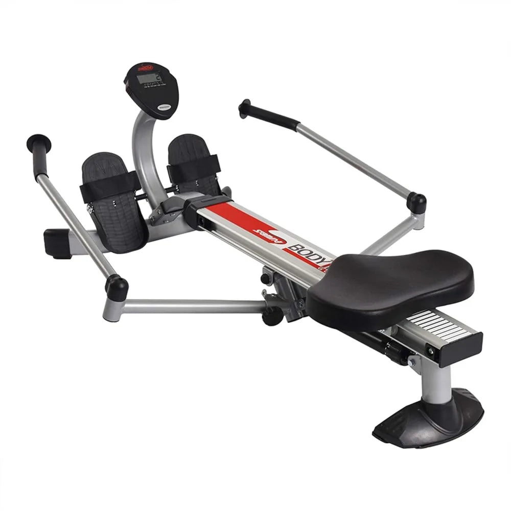 BodyTrac Glider Hydraulic Rowing Machine: Build Stamina with Cylinder Resistance,