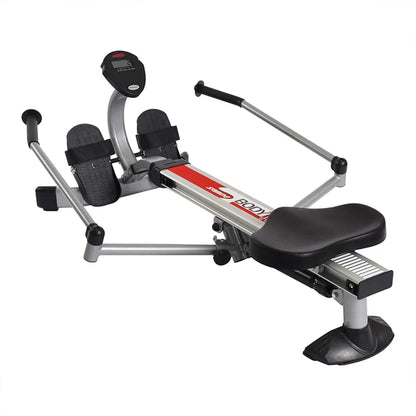 BodyTrac Glider Hydraulic Rowing Machine: Build Stamina with Cylinder Resistance,