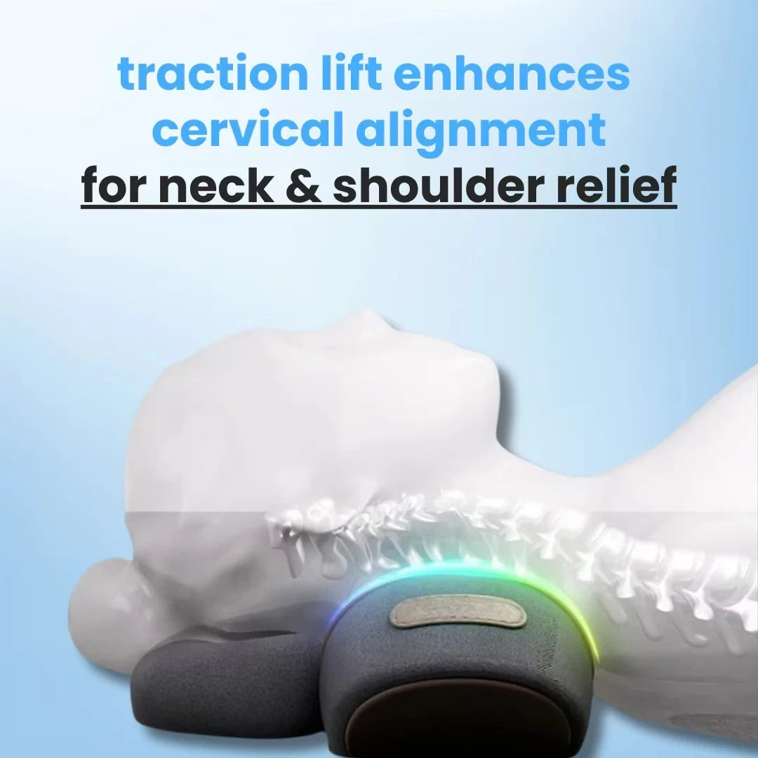 Heat, Traction, Vibration Neck Massager