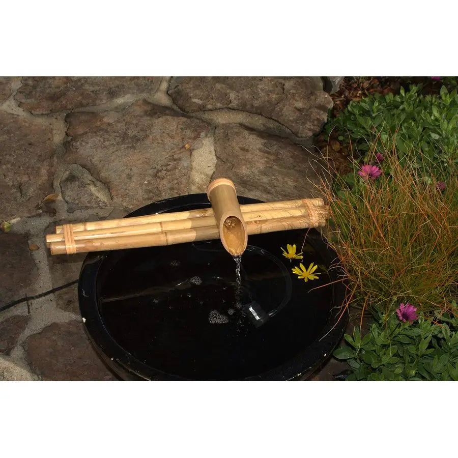 Bamboo Zen Fountain Kit, Bowl Not Included,