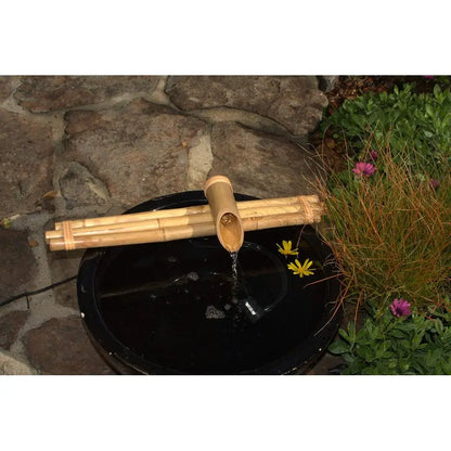 Bamboo Zen Fountain Kit, Bowl Not Included,