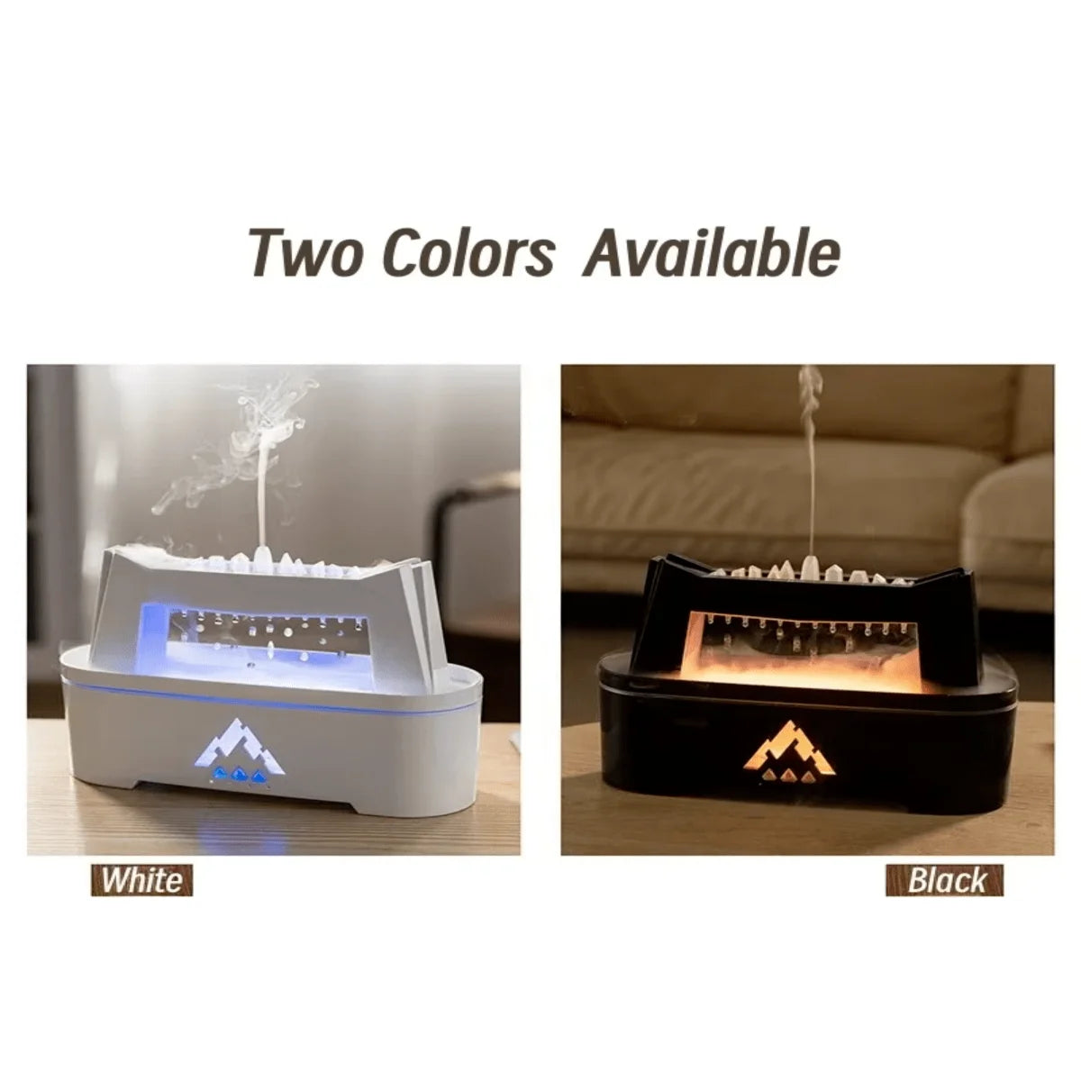 Water droplet rain sound aromatherapy diffusion humidifier, suitable for bedrooms, yoga studios