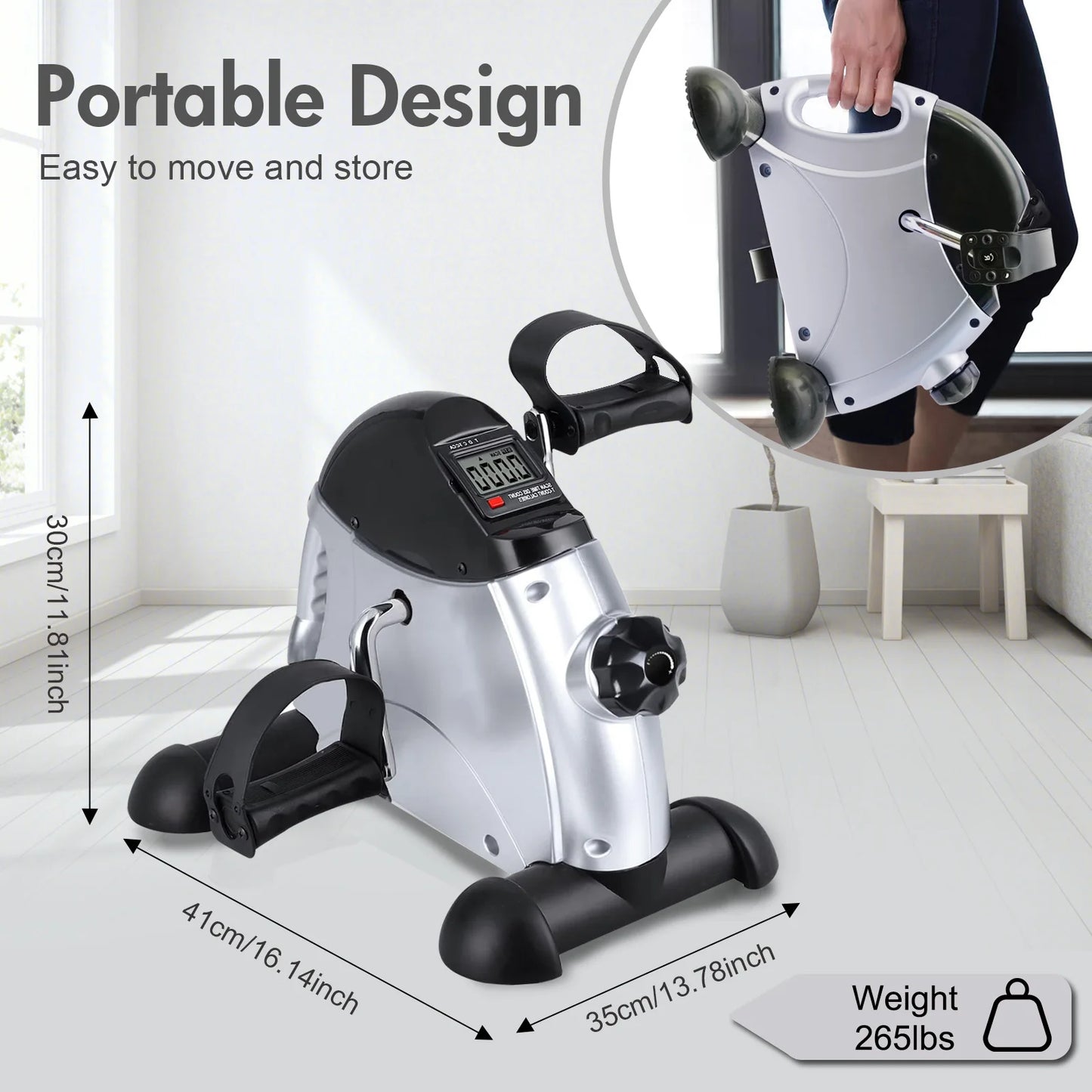 Mini Pedal and arm Exerciser