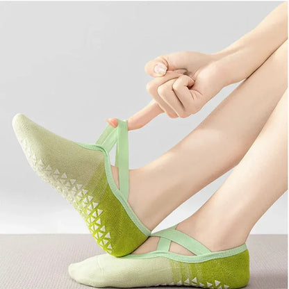 Yoga socks also suitable for Pilates workout