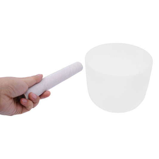 8 Inch Crystal Singing Bowl for Stress Reduction