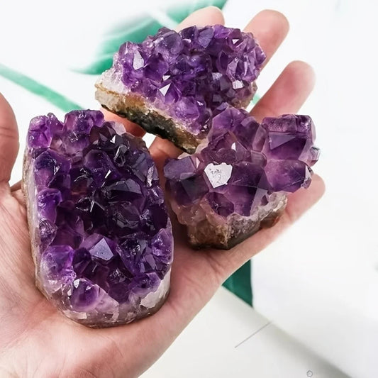 Natural Amethyst Ore Stone Cluster