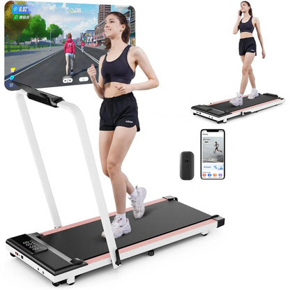 Foldable Under Desk Treadmill Exercise Machine