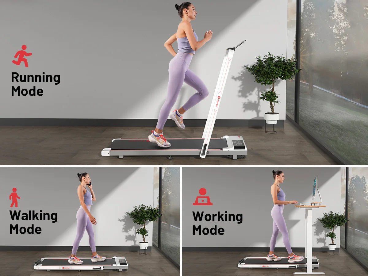 Foldable Under Desk Treadmill Exercise Machine