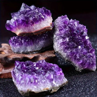 Natural Amethyst Ore Stone Cluster