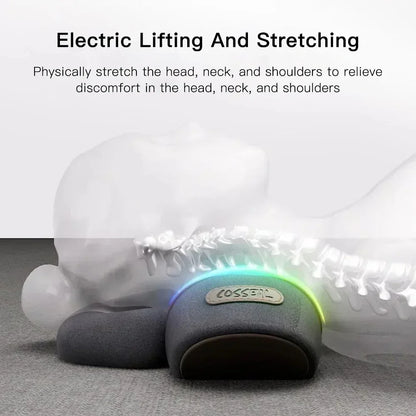 Electric Vibration Massager Neck Traction Pillow
