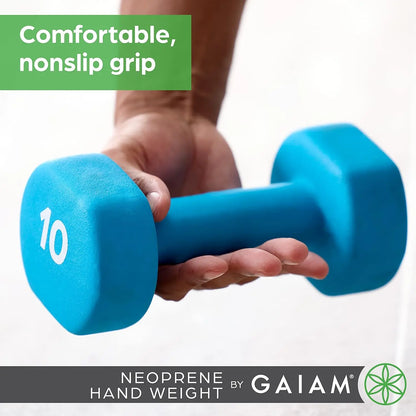 Neoprene Coated Exercise & Fitness Dumbbell for Home Gym Equipment