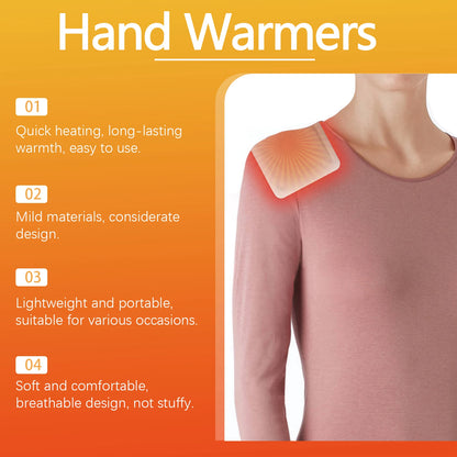 Self-Heating Body and Hand Warmer Pads