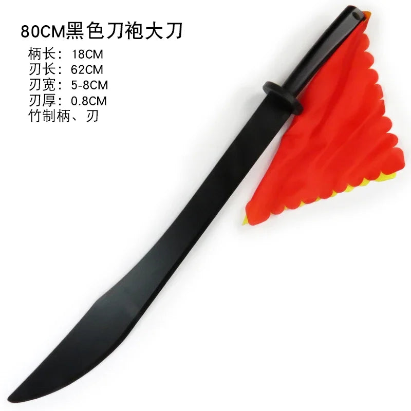 Bamboo Ancient Martial Arts Practice Knife