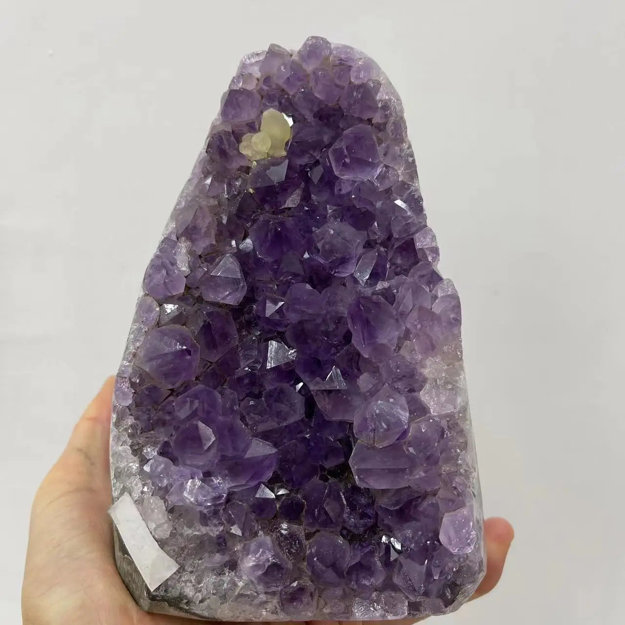 Natural Amethyst Crystal Cluster Healing Mineral Ore Purple Cornucopia Feng Shui Stone