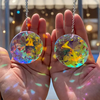 Hanging Sun Catchers, Glass Prism Rainbow Makers