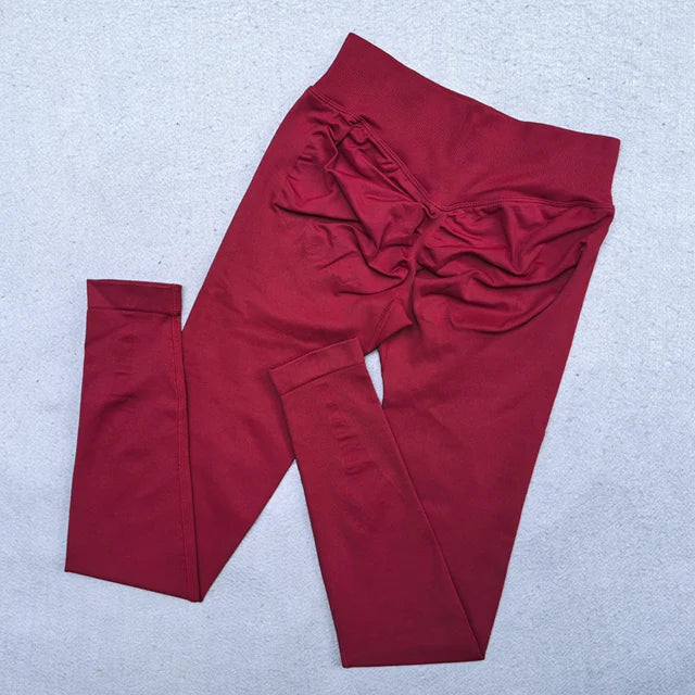 Seamless Yoga Legging, Butt Lifting Workout Tights