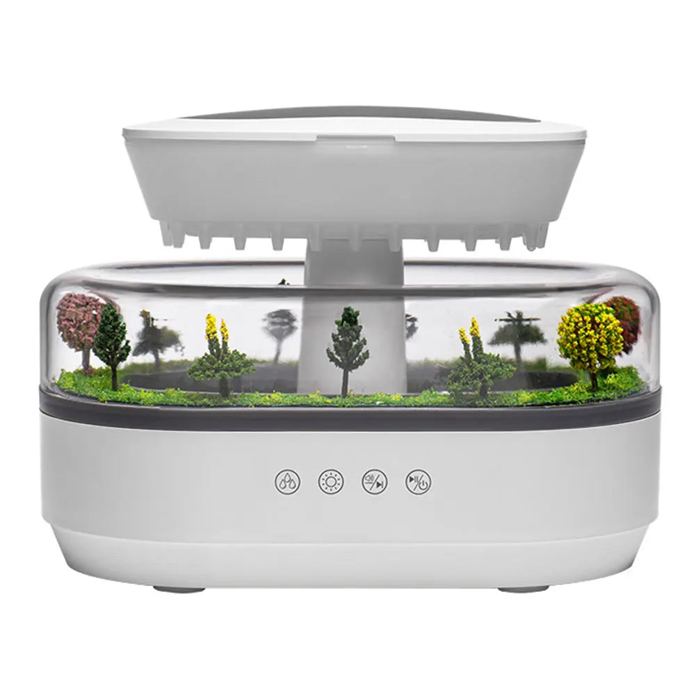 Rain Clouds Aroma Essential Oil Diffuser Raindrops Air Humidifier