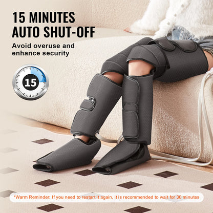 Air Compression Full Leg Massager for Circulation/ Swelling