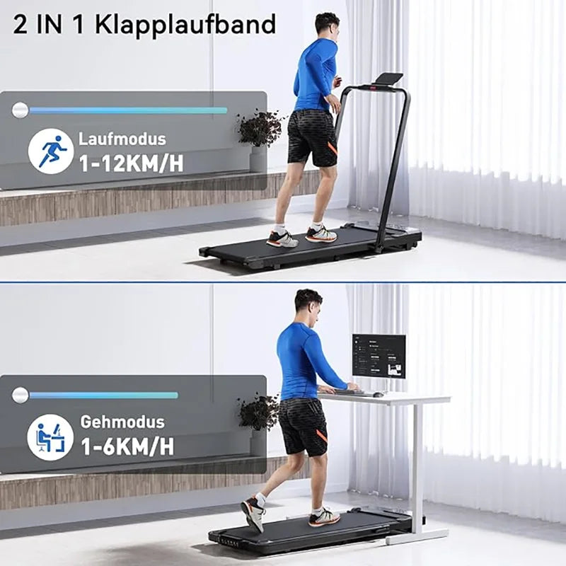 Foldable Under Desk Treadmill Exercise Machine