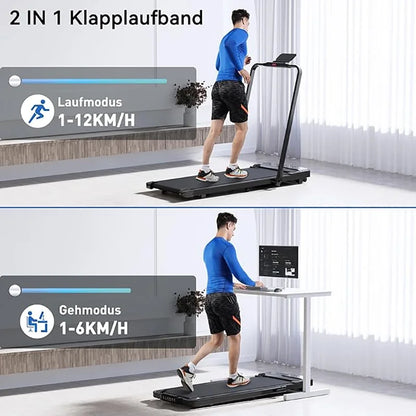 Foldable Under Desk Treadmill Exercise Machine