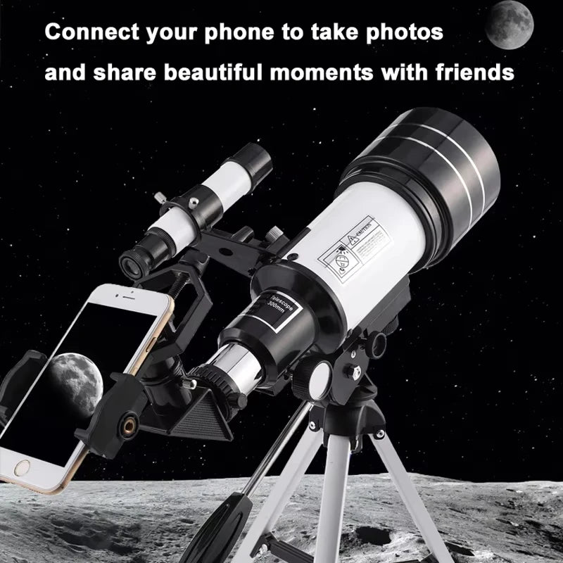 Professional Astronomical Telescope F30070 High Magnification For Stargazing Bird Watching