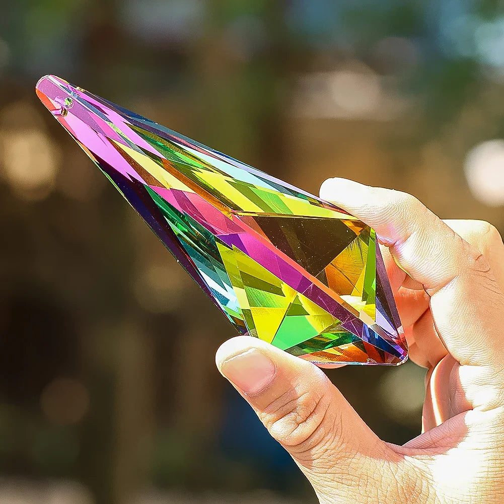 Arrow Suncatcher Crystal Hanging Windows Garden Decor Glass Prisms Sunshine Catcher Rainbow Maker