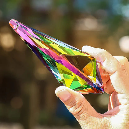 Arrow Suncatcher Crystal Hanging Windows Garden Decor Glass Prisms Sunshine Catcher Rainbow Maker