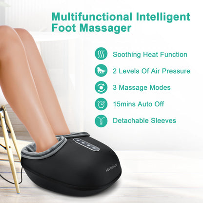 Shiatsu Foot Massager Machine with Heat Roller