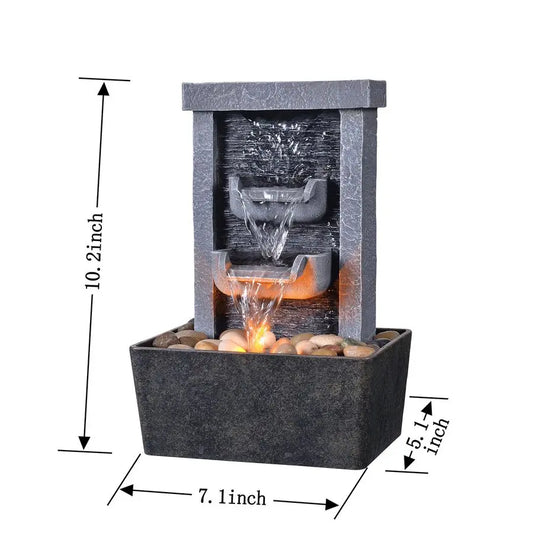 Tabletop Waterfall Fountain