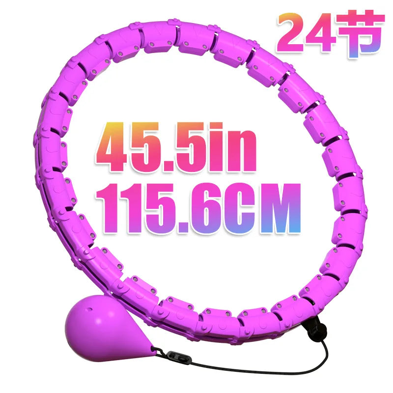 Classic gravity ball hula hoop, specially for ladies, a magic tool for slimming the waist